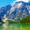 Lake Braies Paint By Numbers