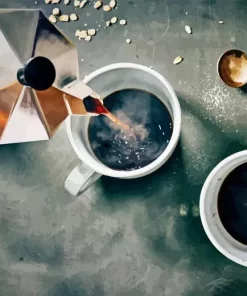 Moka Pot Paint By Numbers