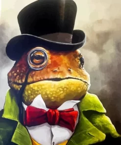 Mr Toad Paint By Numbers