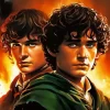 Sam And Frodo Paint By Numbers