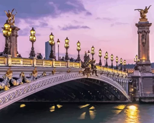 Pont Alexandre Paint By Numbers