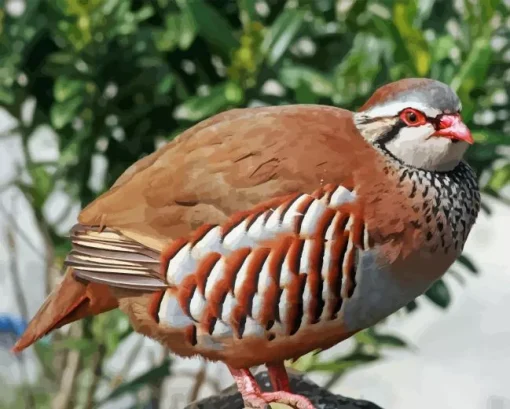 Partridge Bird Paint By Numbers