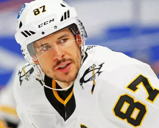 Sidney Crosby Paint By Numbers