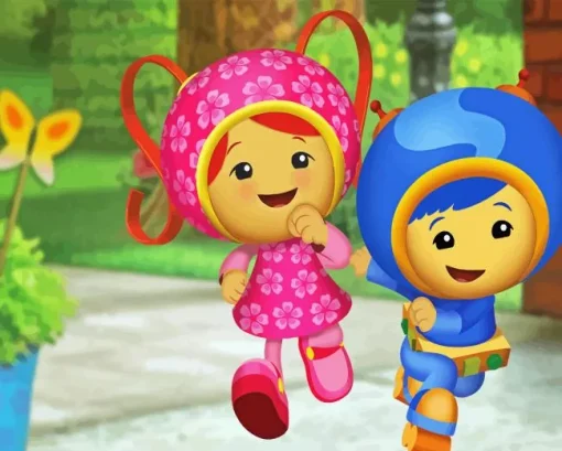 Team Umizoomi Paint By Numbers