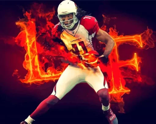 Larry Fitzgerald Art Paint By Numbers