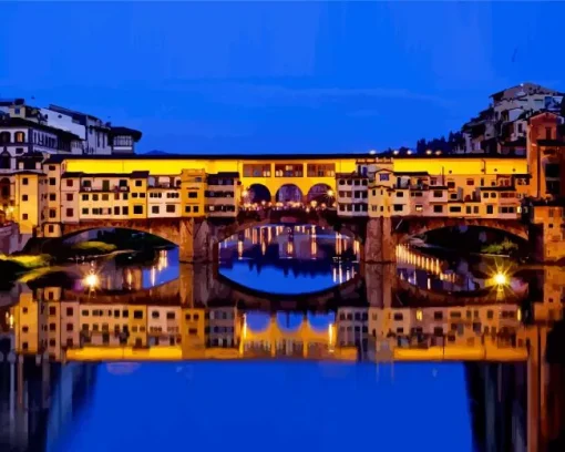 Ponte Vecchio Paint By Numbers