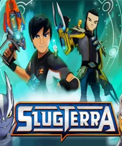 Slugterra Poster Paint By Numbers