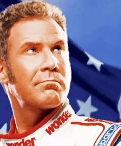 Talladega Nights Paint By Numbers