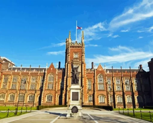 Queens University Paint By Numbers
