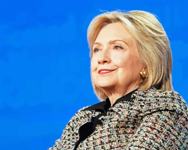 Hillary Clinton Paint By Numbers