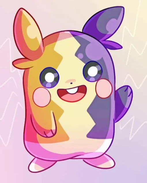 Morpeko Pokemon Paint By Numbers