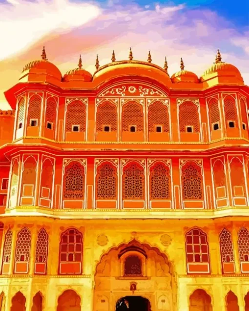 Jaipur Paint By Numbers