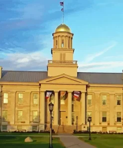 University Of Iowa Paint By Numbers