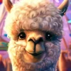Alpaca Smiling Paint By Numbers