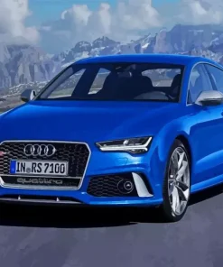 Audi RS7 Paint By Numbers