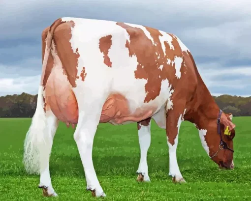 Ayrshire Cattle Paint By Numbers