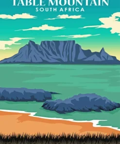Cape Town Paint By Numbers