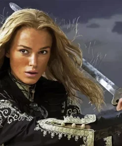 Beautiful Elizabeth Swann Paint By Numbers