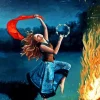 Fire Dancer Paint By Numbers