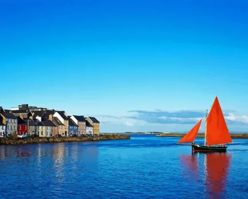 Galway Hooker Paint By Numbers