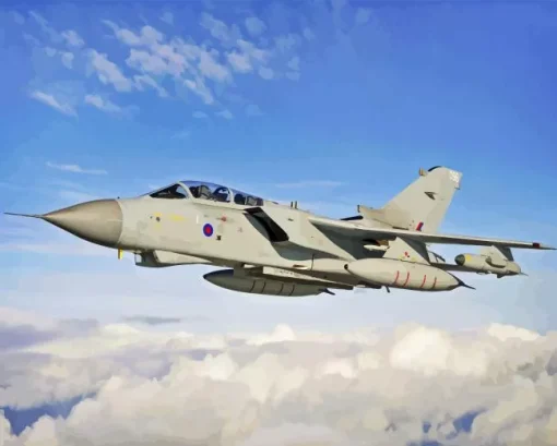 Big Gr4 Tornado Paint By Numbers