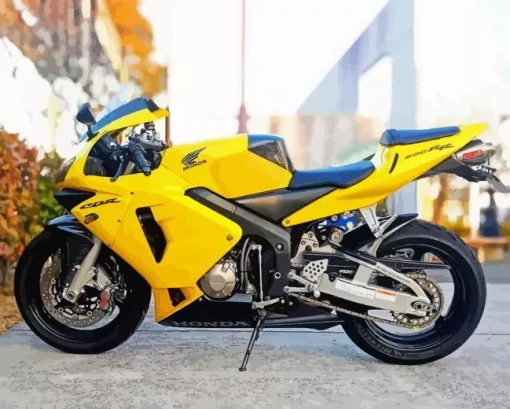 Honda 600 Rr Paint By Numbers