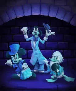 Hitchhiking Ghost Paint By Numbers