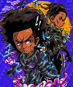 Huey And Riley Paint By Numbers