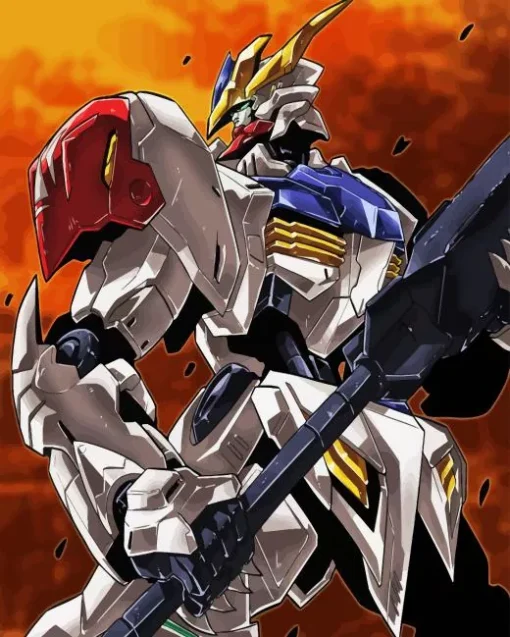 Iron Blooded Orphans Paint By Numbers