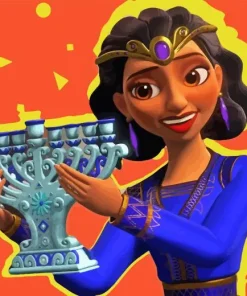 Princess Rebecca Paint By Numbers