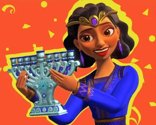 Princess Rebecca Paint By Numbers