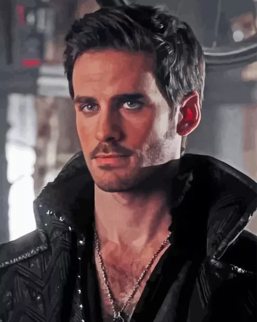 Killian Jones Character Paint By Numbers