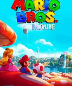 Mario Poster Paint By Numbers