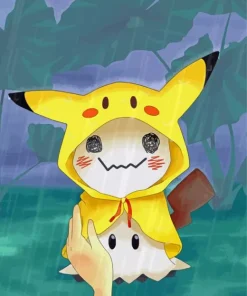Mimikyu Paint By Numbers