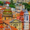 Nice Old Town Paint By Numbers