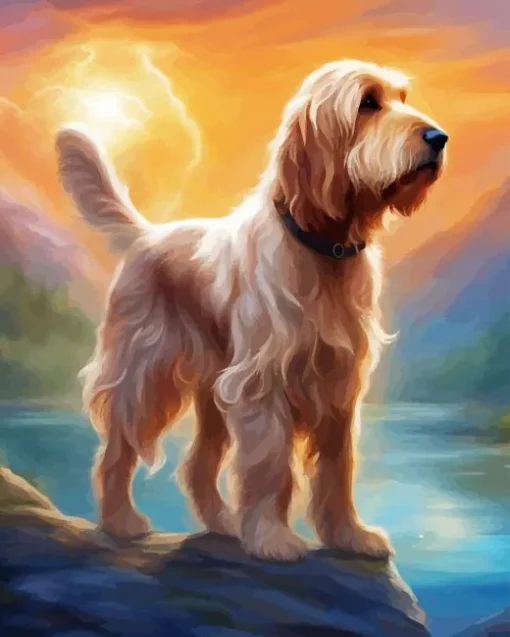 Cool Otterhound Paint By Numbers