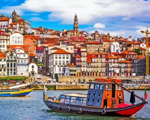 Porto City Paint By Numbers