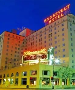 Roosevelt Hotel Paint By Numbers