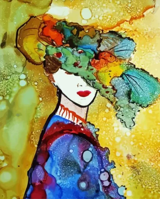 Classy Lady Paint By Numbers