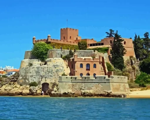 Amazing Ferragudo Paint By Numbers