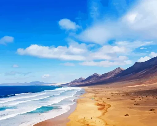 Fuerteventura Island Paint By Numbers