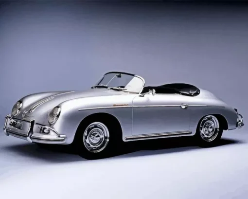 Old Porsche Paint By Numbers