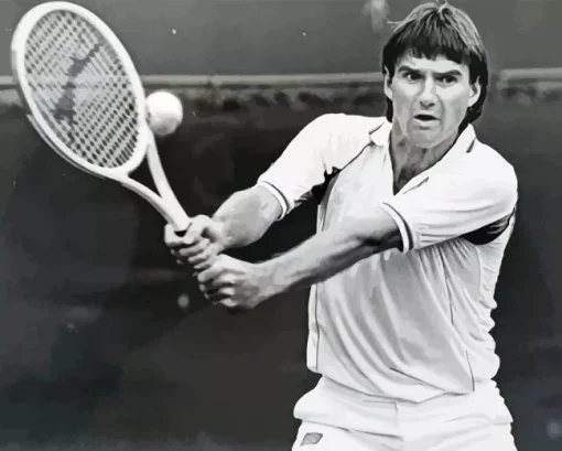 Jimmy Connors Paint By Numbers