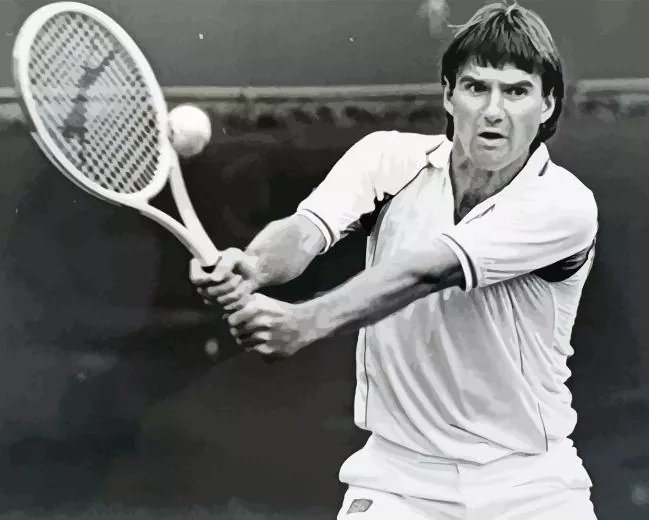 Jimmy Connors Paint By Numbers