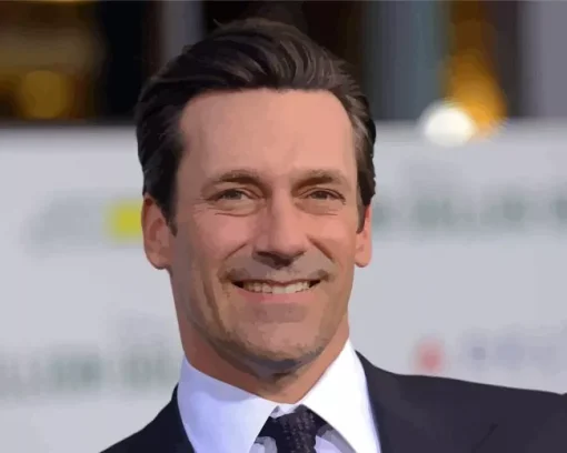 Jon Hamm Paint By Numbers