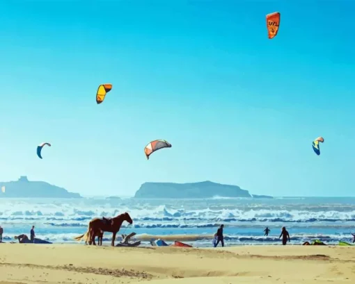 Epic Kitesurfing Paint By Numbers