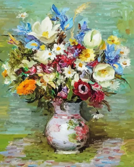 Marcel Dyf Vase Paint By Numbers