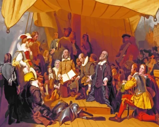 Maria Izquierdo Pilgrims Paint By Numbers