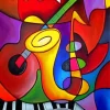 Musical Instrument Paint By Numbers