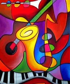 Musical Instrument Paint By Numbers